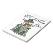 Bloc-note Drôle obtenez perdu (Tourné)