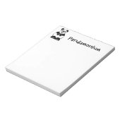 Bloc-note Drôle Pandamonium Panda Cartoon, Mignonne Pun Stre (Tourné)