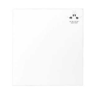 Bloc-note Drôle Yeux Curiosity - Sourire - Ajouter votre tex