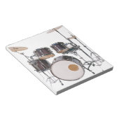 Bloc-note Drums Outils Percussion Musique Concert (Incliné)