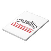 Bloc-note Drunken Muay Thai (Tourné)