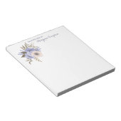 Bloc-note Du bureau de - Elégant Bouquet de fleurs (Incliné)