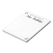 Bloc-note Du bureau de - Little Black Stars (Tourné)