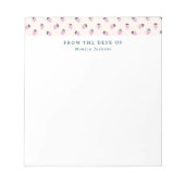 Bloc-note Du bureau du motif de fraise Tearaway (Devant)