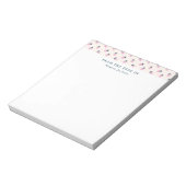 Bloc-note Du bureau du Tearaway à motif fraise (Tourné)