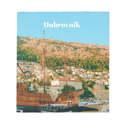 Bloc-note Dubrovnik - Croatia (Devant)