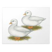 Bloc-note Ducks : White Calls (Devant)