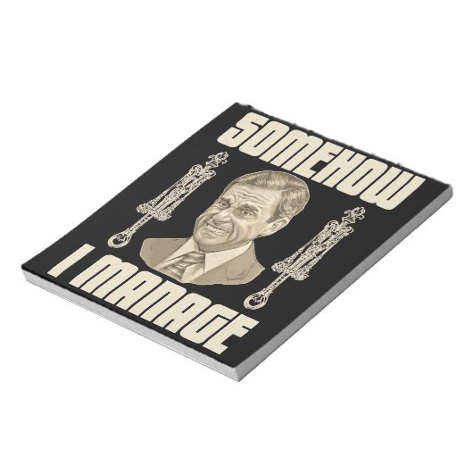 Bloc-note D'une manière ou d'une autre, je gère (Tourné)