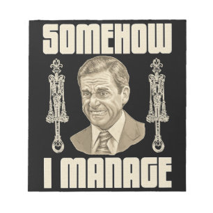 Bloc-note D'une manière ou d'une autre, je gère