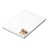 Bloc-note Duo de drapeaux patriotiques (Tourné)