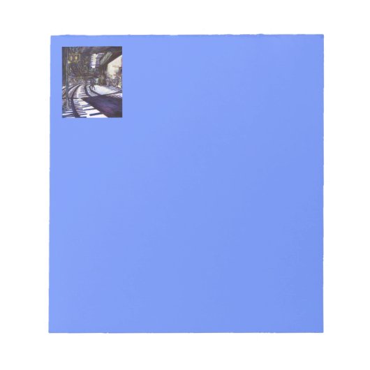 Bloc-note Dusting the Piano (Devant)