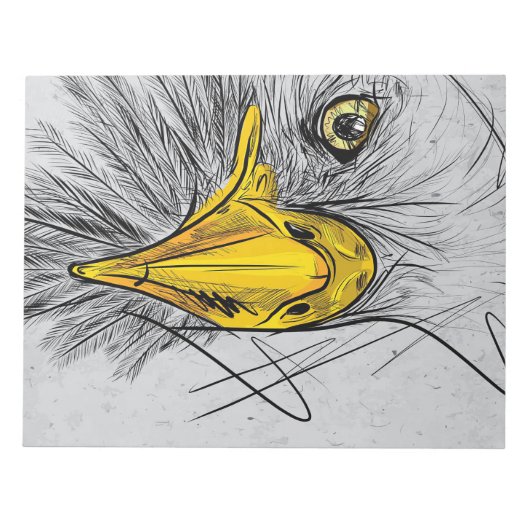 Bloc-note Eagle croquis Face Art (Devant)