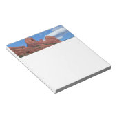 Bloc-note Eagle Rock I Sedona Arizona Photographie de voyage (Incliné)