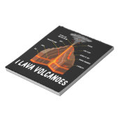 Bloc-note Earth Magma Lava Volcano Géologie Science Cadeau (Tourné)