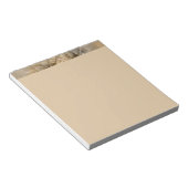 Bloc-note Earth Tones Abstract Modern Fractal Art Texture (Incliné)