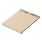 Bloc-note Earth Tones Abstract Modern Fractal Art Texture (Tourné)