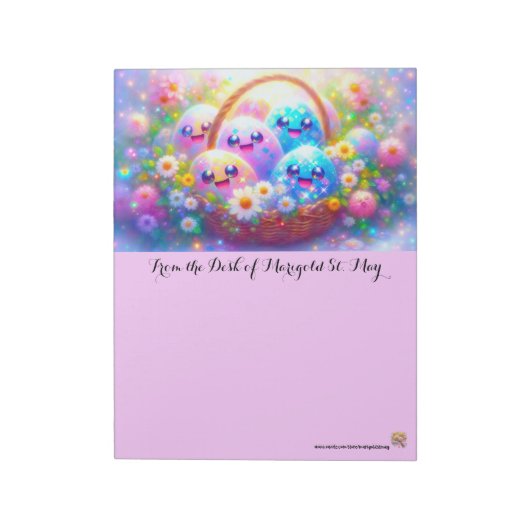 Bloc-note Easter Basket Dreams (Tourné)