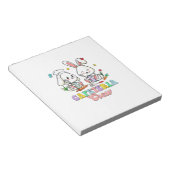 Bloc-note Easter Day Cafeteria Crew Lunch Lady School Cafete (Incliné)