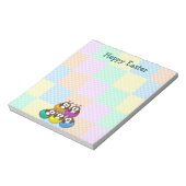 Bloc-note Easter owl - rainbow (Tourné)