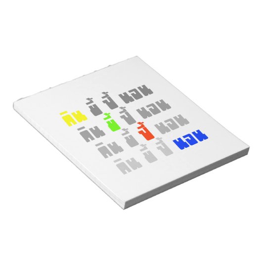 Bloc-note Eat Poop Boom Sleep (Incliné)