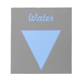 Bloc-note Eau (Devant)