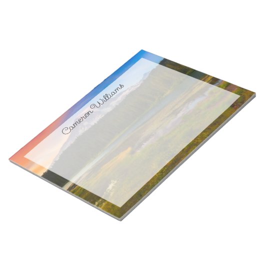 Bloc-note Eau | Parc national du Mont Rainier, Washington (Incliné)