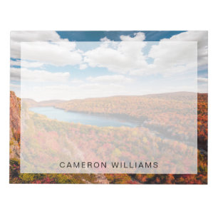 Bloc-note Eau   Porcupine Mountains Michigan