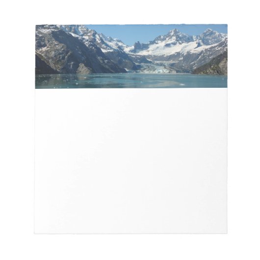 Bloc-note Eaux alimentées par les glaciers de l'Alaska (Devant)