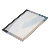 Bloc-note Eaux Bleues Tropicales Du Golfe Persique. (Incliné)