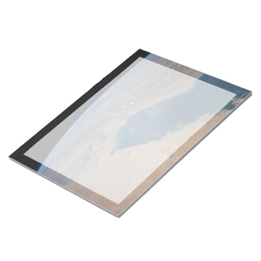 Bloc-note Eaux Bleues Tropicales Du Golfe Persique. (Incliné)