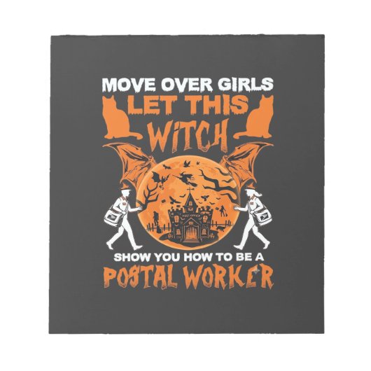 Bloc-note Écartez-vous les filles, laissez la sorcière facte (Devant)