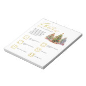 Bloc-note Échange de cadeaux de Noël Jeu de fête (Tourné)