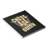 Bloc-note Échecs Queen Enfants & Femmes Cadeau (Incliné)
