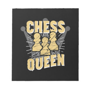 Bloc-note Échecs Queen Enfants & Femmes Cadeau