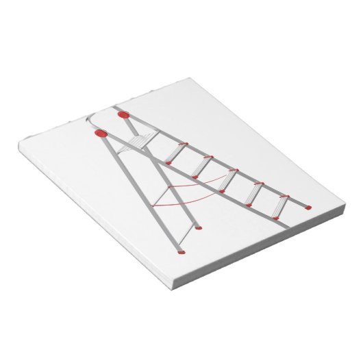 Bloc-note Échelle en aluminium (Incliné)