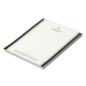 Bloc-note Échelles de juriste bureau professionnel (Tourné)