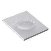 Bloc-note Éclaboussure de lait (Incliné)