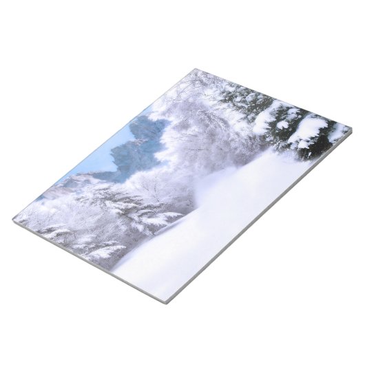 Bloc-note Éclairage hiver Noël Scrapbooking Papier Pad (Incliné)