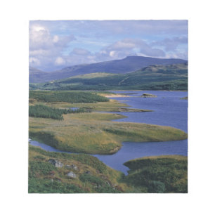 Bloc-note Écosse, Highland, Wester Ross, Loch Garry. Un