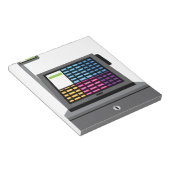 Bloc-note Écran tactile de caisse enregistreuse (Incliné)