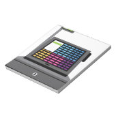 Bloc-note Écran tactile de caisse enregistreuse (Tourné)