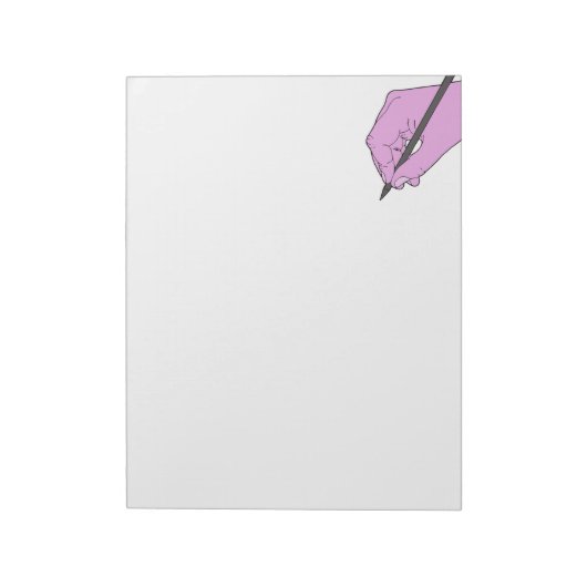 Bloc-note Écriture manuelle (Tourné)
