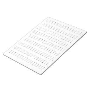 Bloc-note Écriture manuscrite Pratique de fabrication papier