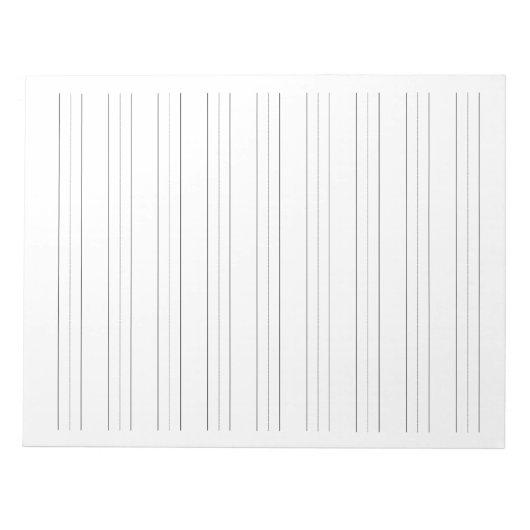 Bloc-note Écriture manuscrite Pratique de fabrication papier (Devant)