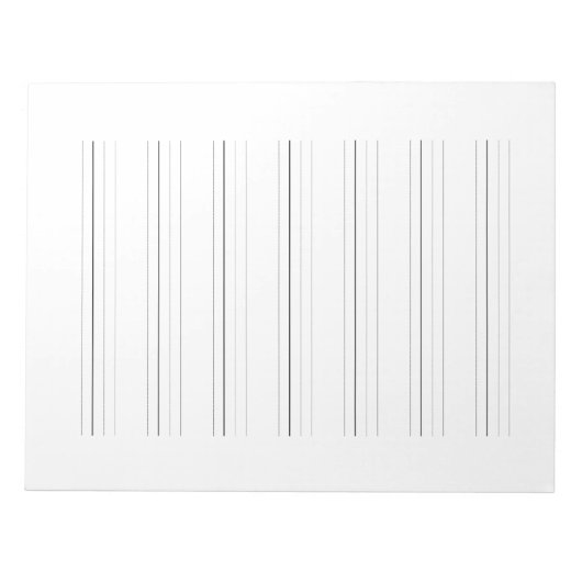 Bloc-note Écriture manuscrite Pratique de fabrication papier (Devant)