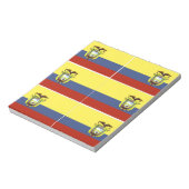 Bloc-note ecuadoriflag (Tourné)