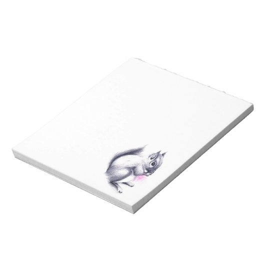 Bloc-note écureuil (Tourné)