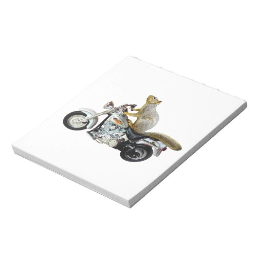 Bloc-note Écureuil en moto (Tourné)