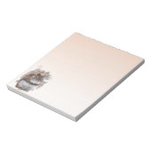 Bloc-note Écureuil rouge doux (Tourné)