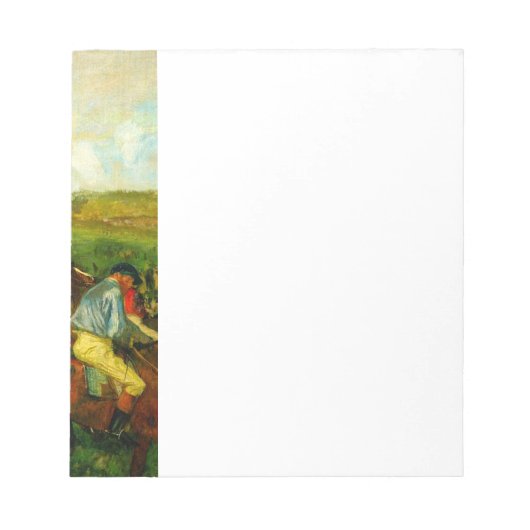Bloc-note Edgar Degas Équitation (Devant)